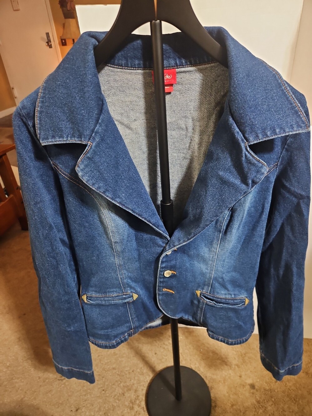 Mossimo Denim Jean Jacket - Classic Blue Size L/G